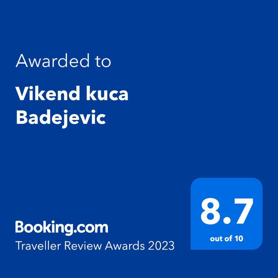 Etno Kuca Badejevic Villa Plavna Eksteriør bilde
